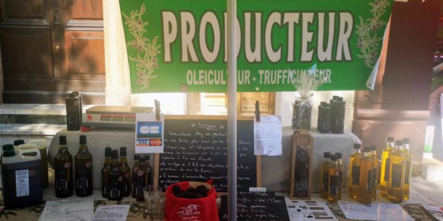 Garéoult farmers' market